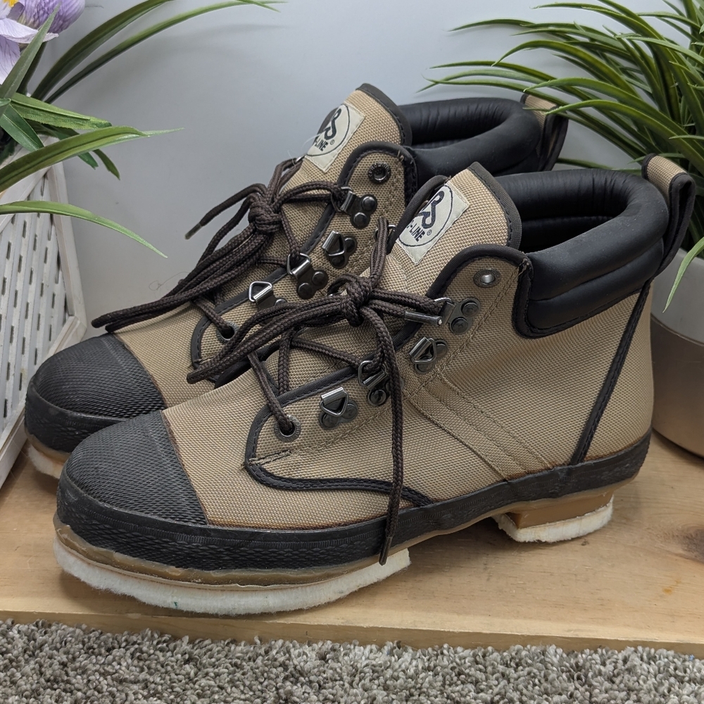 New Pro Line Felt Bottom Fishing Wading Boots Mens Size 8
